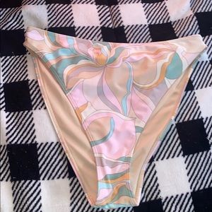 forever 21 high waisted bikini bottom